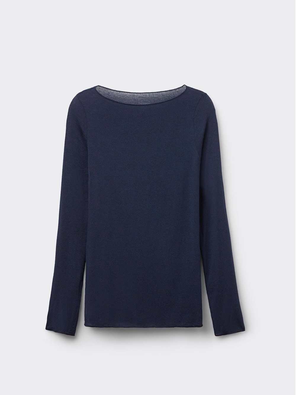Boat Neck Modal Cashmere Ultralight Top